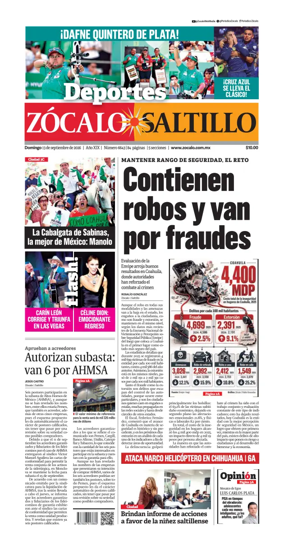 Cover of Zocalo Saltillo