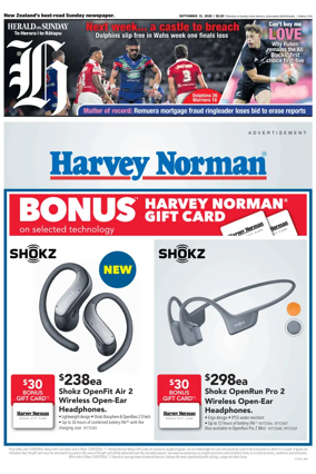 Cover of Herald on Sunday