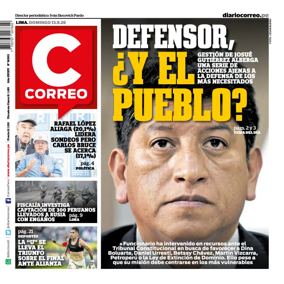 Cover of Diario Correo