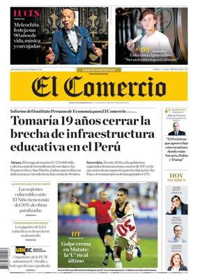 Cover of Diario El Comercio