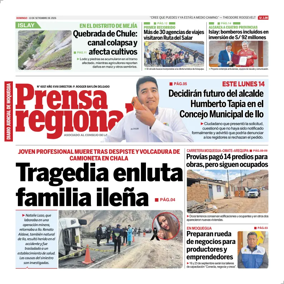 Cover of Prensa Regional