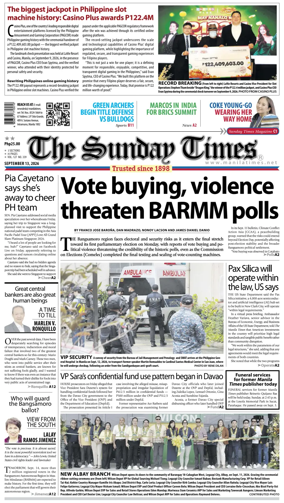 Cover of The Manila Times