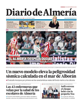 Cover of Diario de Almeria
