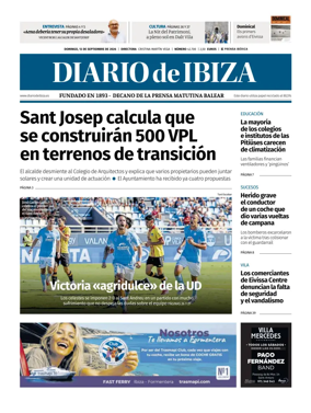 Cover of Diario de Ibiza