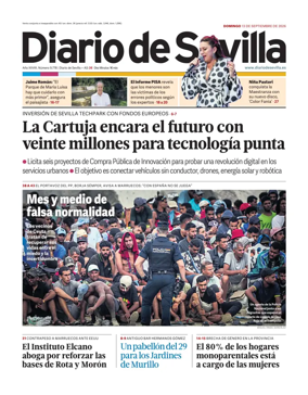 Cover of Diario de Sevilla