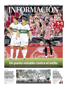 Cover of Diario Informacion (Elche y Vega Baja)