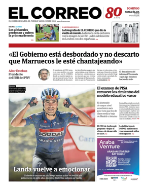 Cover of EL Correo (Alava)