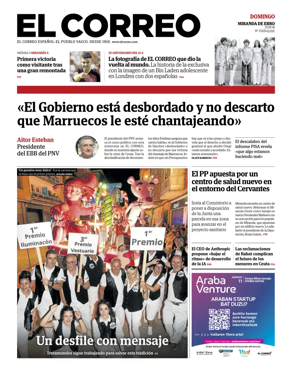 Cover of El Correo (Miranda de Ebro)