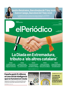 Cover of El Periodico - Castellano