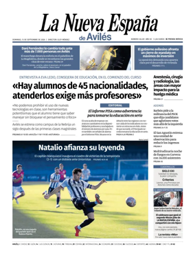 Cover of La Nueva Espana (Aviles)