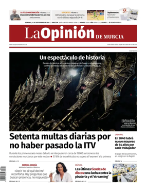 Cover of La Opinion de Murcia