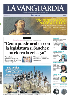 Cover of La Vanguardia