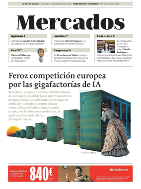Cover of La Voz de Galicia (Arousa) - Mercados