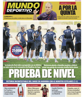 Cover of Mundo Deportivo (Gipuzkoa)