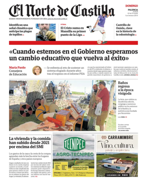 Cover of Norte de Castilla (Palencia)