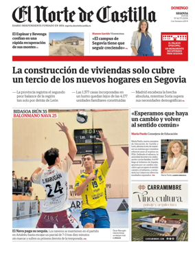 Cover of Norte de Castilla (Segovia)
