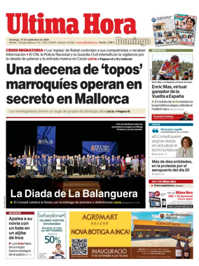 Cover of Ultima Hora
