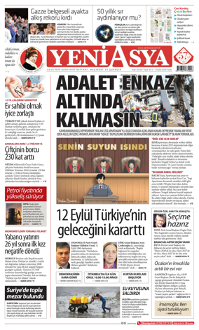 Cover of Yeni Asya