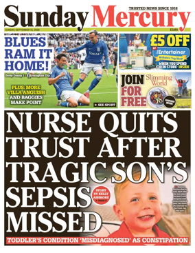 Cover of Sunday Mercury