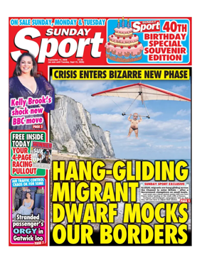 Cover of Sunday Sport