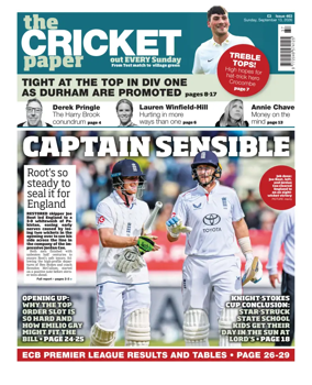 Cover of The Cricket Paper
