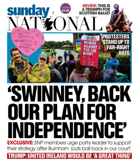 Cover of The National (Scotland)