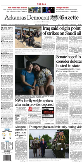 Cover of Arkansas Democrat-Gazette