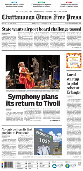 Cover of Chattanooga Times Free Press