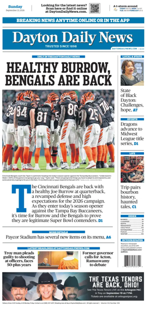 Cover of Dayton Daily News