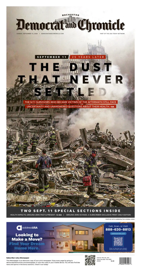 Cover of Democrat and Chronicle