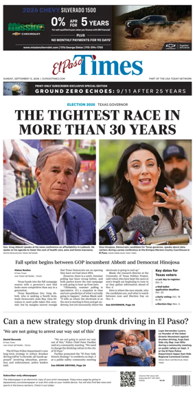 Cover of El Paso Times