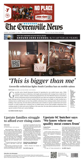 Cover of The Greenville News