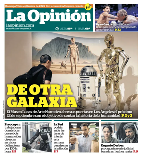 Cover of La Opinion