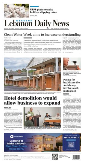 Cover of Lebanon Daily News