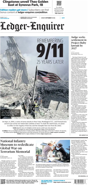 Cover of Ledger-Enquirer (Sunday)