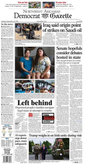 Cover of Northwest Arkansas Democrat-Gazette