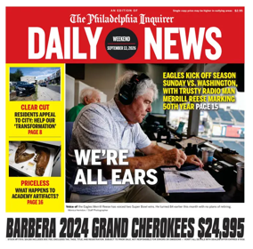 Cover of Philadelphia Daily News