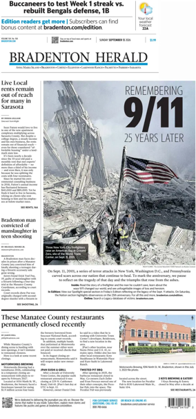 Cover of The Bradenton Herald (Sunday)