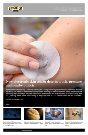Cover of The Brighter Side of News