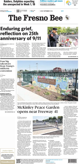Cover of The Fresno Bee (Sunday)