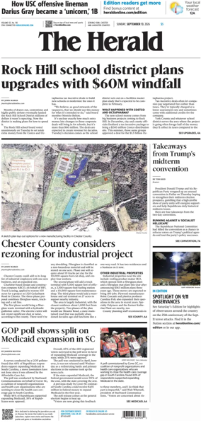 Cover of The Herald (Rock Hill)