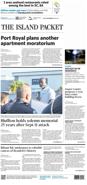 Cover of The Island Packet (Sunday)