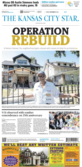 Cover of The Kansas City Star (Sunday)