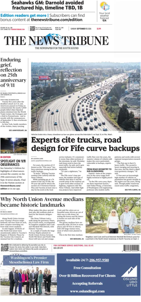 Cover of The News Tribune