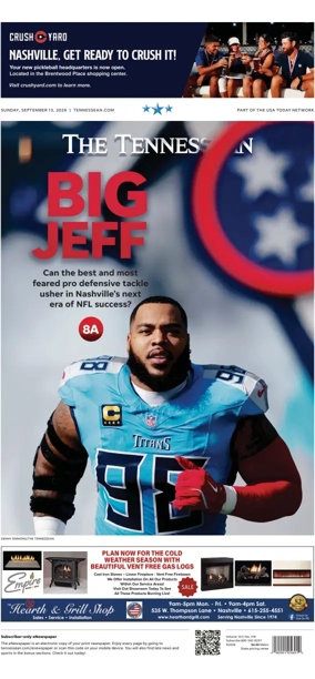Cover of The Tennessean