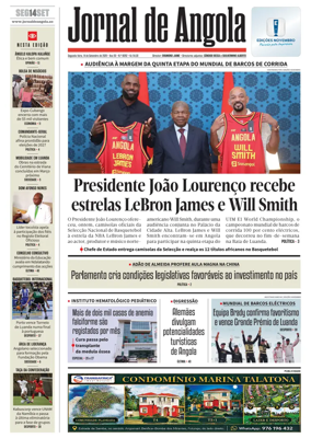 Cover of Jornal de Angola