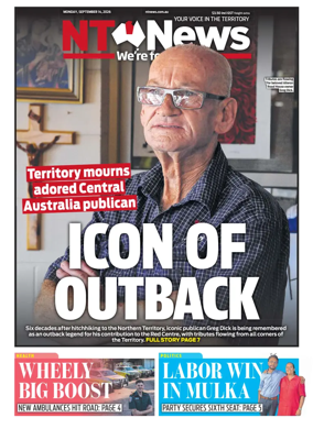 Cover of NT News