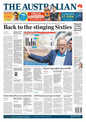 Cover of The Australian