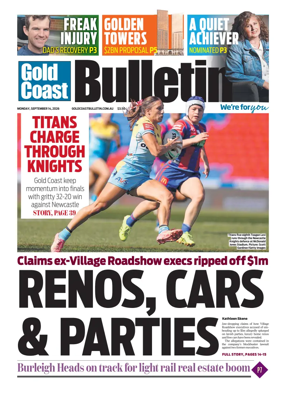 Cover of The Gold Coast Bulletin