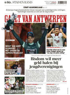 Cover of Gazet van Antwerpen Stad en Rand